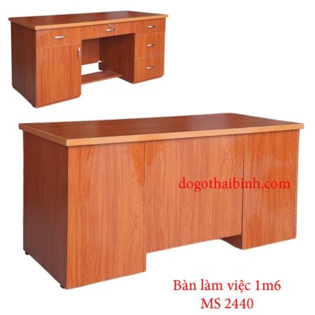 Bàn làm việc 1m6 MS 2440