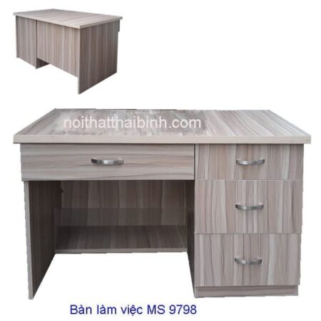 Mẫu bàn làm việc đẹp MS 9798