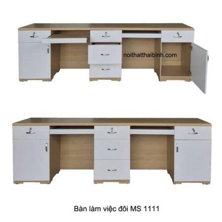 Bàn làm việc đôi MS 1111 Giá bán = 5.000.000 đ