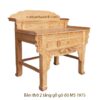 Bàn thờ 2 tầng gỗ gõ đỏ MS 1975