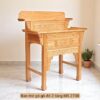 Bàn thờ gỗ gõ đỏ 2 tầng MS 2730 2 Bàn thờ gỗ gõ đỏ 2 tầng MS 2730