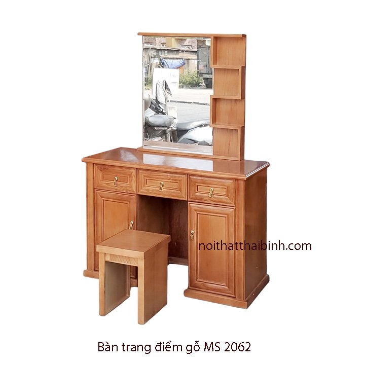 Bàn trang điểm gỗ 1m MS 2062 1 Bàn trang điểm gỗ 1m MS 2062