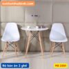 Bộ bàn tròn 2 ghế cao cấp MS 2551 | GIAO HỎA TỐC TPHCM 2 Bộ bàn tròn 2 ghế cao cấp MS 2551 | GIAO HỎA TỐC TPHCM