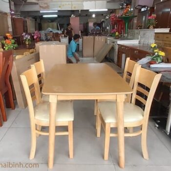 Bộ bàn ghế ăn giá rẻ MS 9853 9 Bộ bàn ghế ăn giá rẻ MS 9853