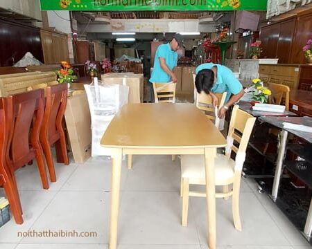 Bộ bàn ghế ăn giá rẻ MS 9853