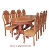 Bộ bàn ăn gỗ gõ đỏ MS 1240 Giá bán = 39.000.000 đ giảm còn = 34.000.000 đ