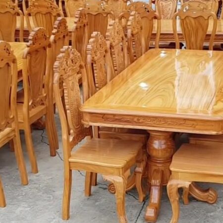 Bộ bàn ăn gỗ MS 2480