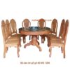 Bộ bàn tròn 8 ghế gỗ gõ đỏ MS 1294 Giá bán = 41.000.000đ giảm còn = 37.000.000đ