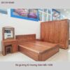 Bộ giường tủ gỗ hương xám MS 1938