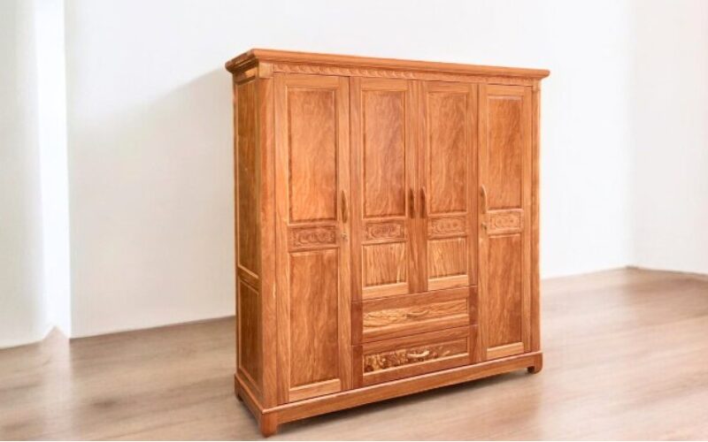 Bộ giường tủ gỗ đinh hương MS 3206 3 Bộ giường tủ gỗ đinh hương MS 3206 - Ảnh 3