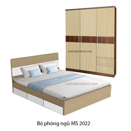 Bộ phòng ngủ hiện đại MS 2022