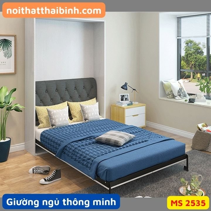 Giường ngủ thông minh MS 2535 1 Giường ngủ thông minh MS 2535