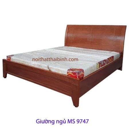 Giường ngủ đẹp giá rẻ  MS 9747 Giá 1m6 = 4.500.000