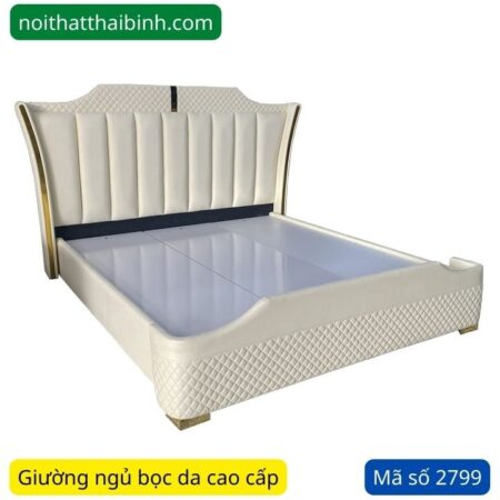 Giường ngủ bọc da hiện đại MS 2799