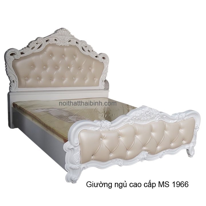 Giường ngủ cao cấp MS 1966 1 Giường ngủ cao cấp MS 1966