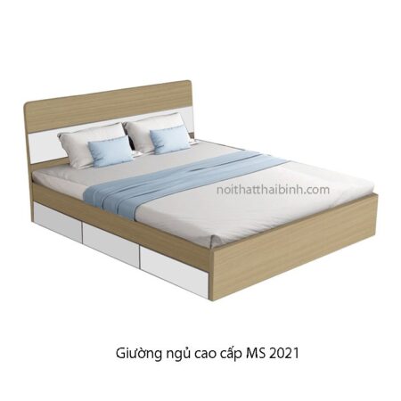 Giường ngủ cao cấp hiện đại MS 2021