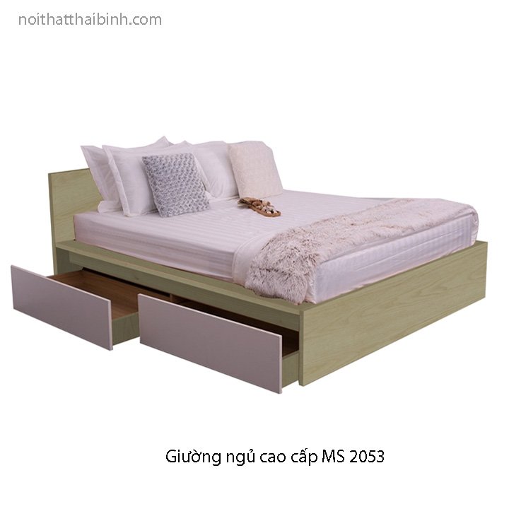Giường ngủ cao cấp MS 2053 1 Giường ngủ cao cấp MS 2053