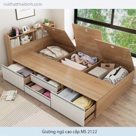 Giường ngủ cao cấp MS 2122