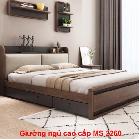 Giường ngủ cao cấp MS 2260