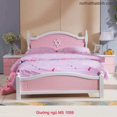 Giường ngủ dành cho bé gái MS 1059 Giá bán = 5.500.000 đ