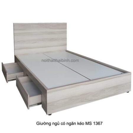Giường ngủ 1m4 có hộc kéo MS 1367 Giá bán= 6.000.000đ giảm còn= 5.000.000đ