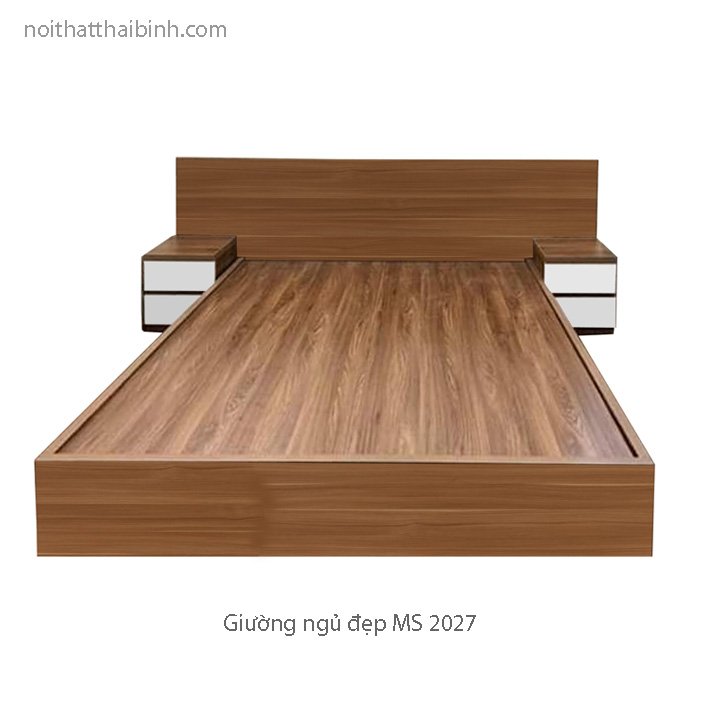 Giường ngủ đẹp MS 2027 1 Giường ngủ đẹp MS 2027