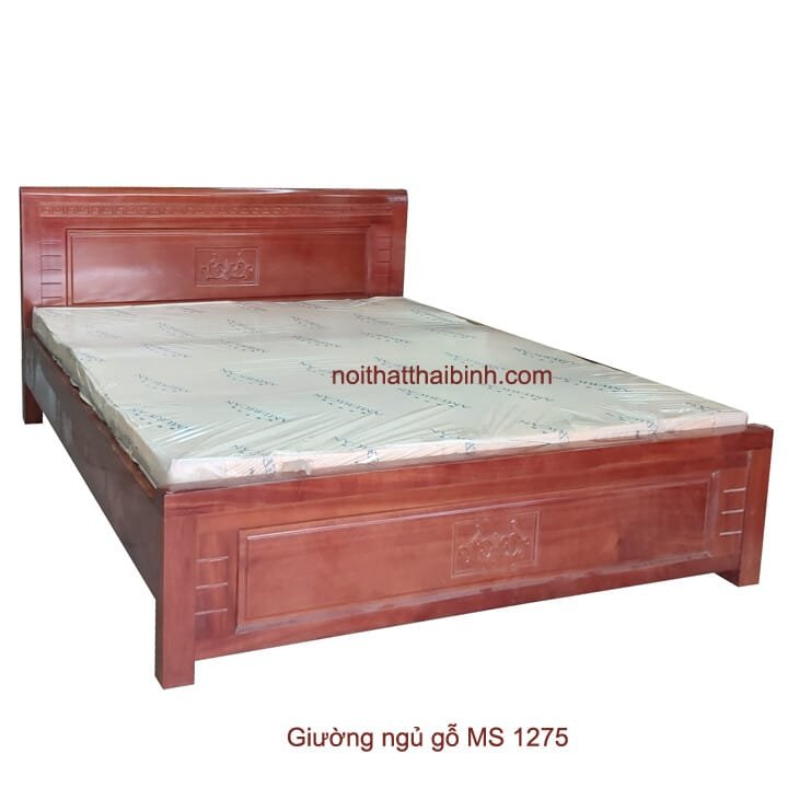 Giường gỗ chất lượng MS 1275 Giá bán = 9.500.000đ giảm còn = 7.500.000đ 1 Giường gỗ chất lượng MS 1275 Giá bán = 9.500.000đ giảm còn = 7.500.000đ