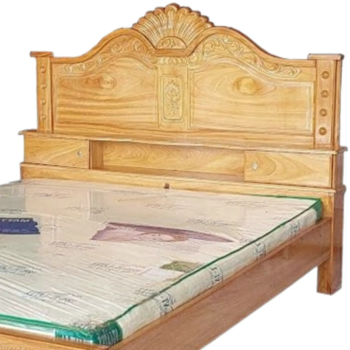 Giường gỗ gõ đỏ cao cấp MS 2929 12 Giường gỗ gõ đỏ cao cấp MS 2929
