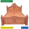 Giường gỗ gõ đỏ cao cấp MS 2710