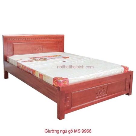 Giường ngủ gỗ MS 9966 Giá bán = 7.500.000 đ