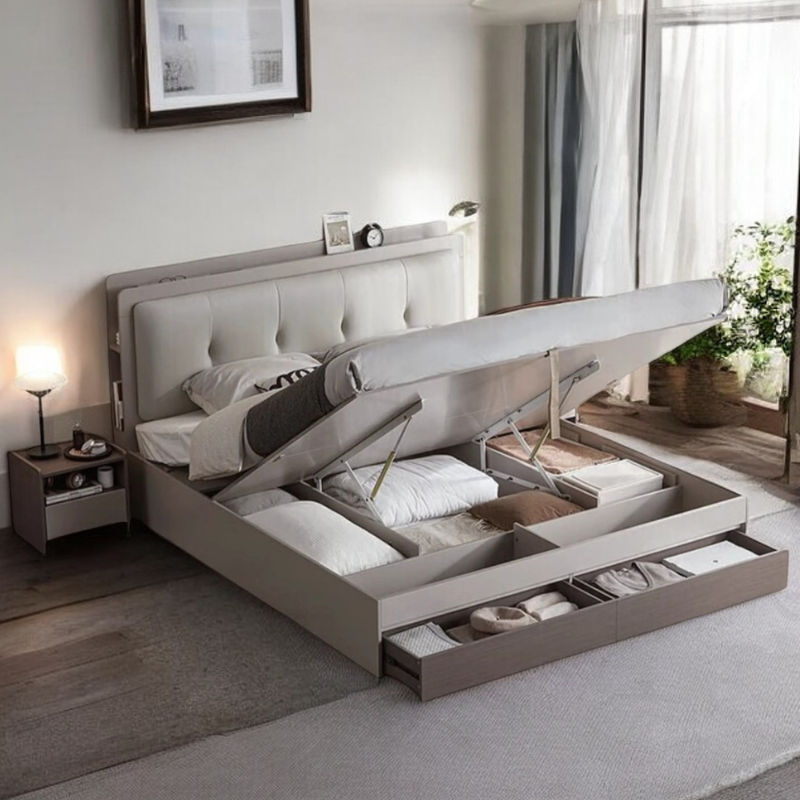 Giường ngủ hiện đại MS 3201 4 Giường ngủ hiện đại MS 3201 - Ảnh 4