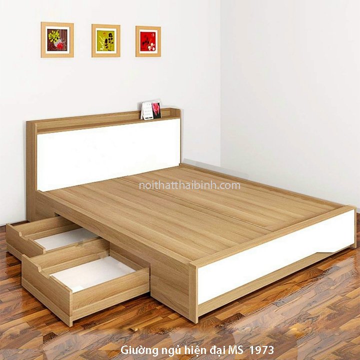 Giường ngủ hiện đại MS 1973 1 Giường ngủ hiện đại MS 1973