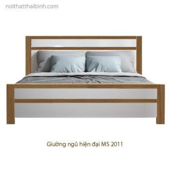 Giường ngủ hiện đại sang trọng MS 2011