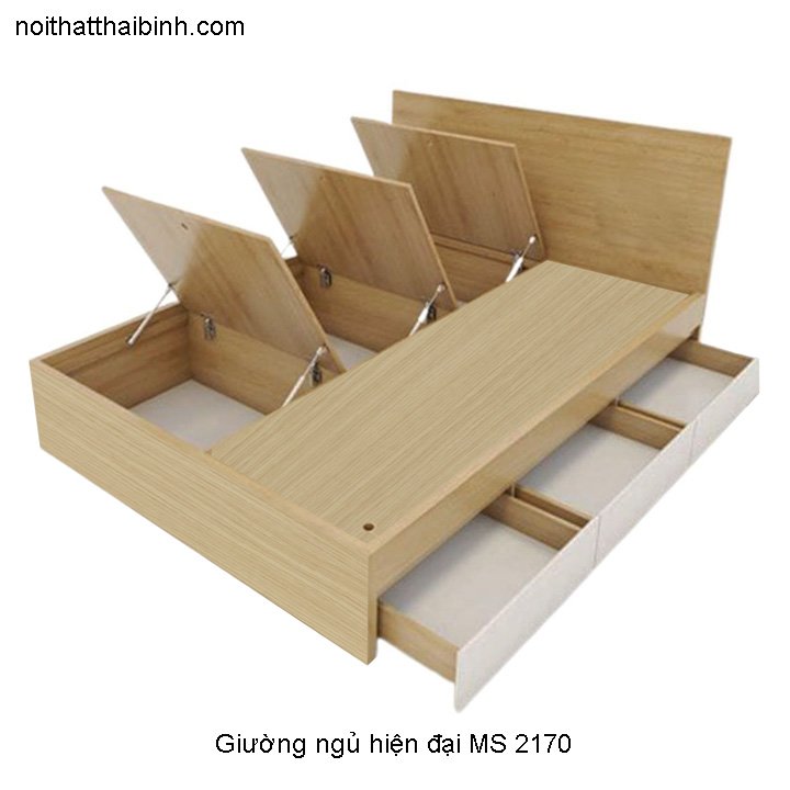Giường ngủ cao cấp MS 2170 1 Giường ngủ cao cấp MS 2170