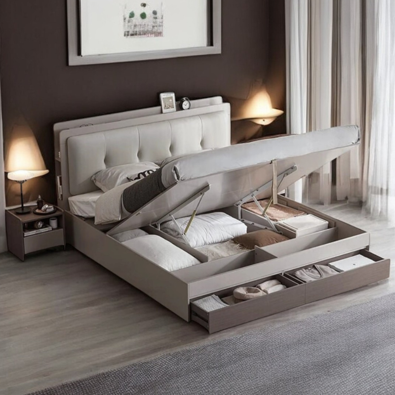 Giường ngủ hiện đại MS 3201 5 Giường ngủ hiện đại MS 3201 - Ảnh 5