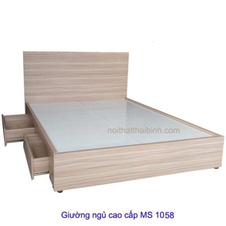 Giường ngủ hiện đại có ngăn kéo MS 1058 Giá bán = 5.500.000 đ