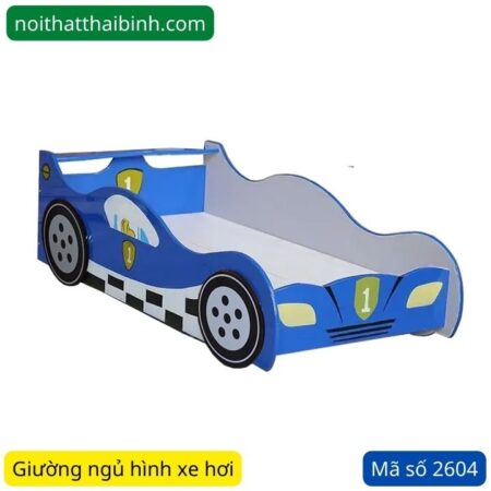 Giường ngủ hình xe hơi đẹp MS 2604