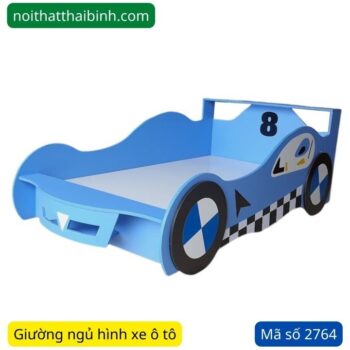 Giường ngủ hình xe ô tô trẻ em MS 2764