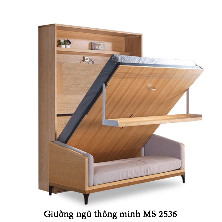Giường ngủ thông minh MS 2536 1 Giường ngủ thông minh MS 2536