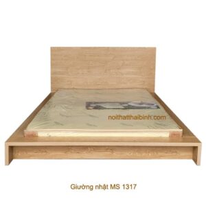 Giường kiểu nhật MS 1317 Giá bán= 6.000.000đ giảm còn= 5.000.000đ