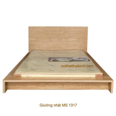 Giường kiểu nhật MS 1317 Giá bán= 6.000.000đ giảm còn= 5.000.000đ