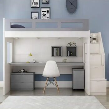 Giường tầng kết hợp bàn làm việc MS 2979
