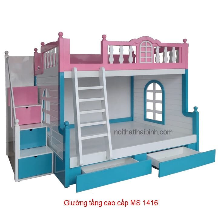 Giường tầng chất lượng MS 1416 Giá bán= 16.500.000đ giảm còn= 14.500.000đ 1 Giường tầng chất lượng MS 1416 Giá bán= 16.500.000đ giảm còn= 14.500.000đ