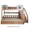 Giường tầng trẻ em gỗ sồi tự nhiên MS 1042 Giá bán = 18.500.000 đ 3 Giường tầng trẻ em gỗ sồi tự nhiên MS 1042 Giá bán = 18.500.000 đ