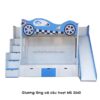 Giường tầng có cầu trượt đẹp MS 2540