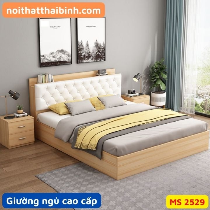 Giường ngủ cao cấp MS 2529 33 Giường ngủ cao cấp MS 2529