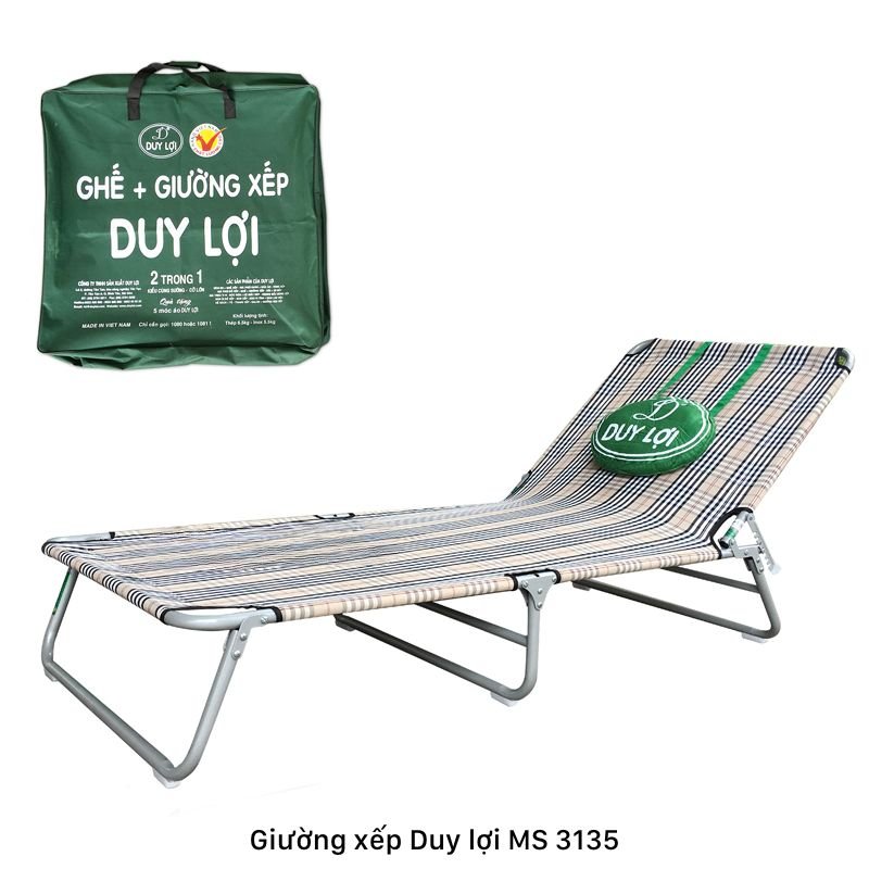 Giường xếp Duy Lợi cỡ lớn MS 3135 | GIAO HỎA TỐC TPHCM 1 Giường xếp Duy Lợi cỡ lớn MS 3135 | GIAO HỎA TỐC TPHCM