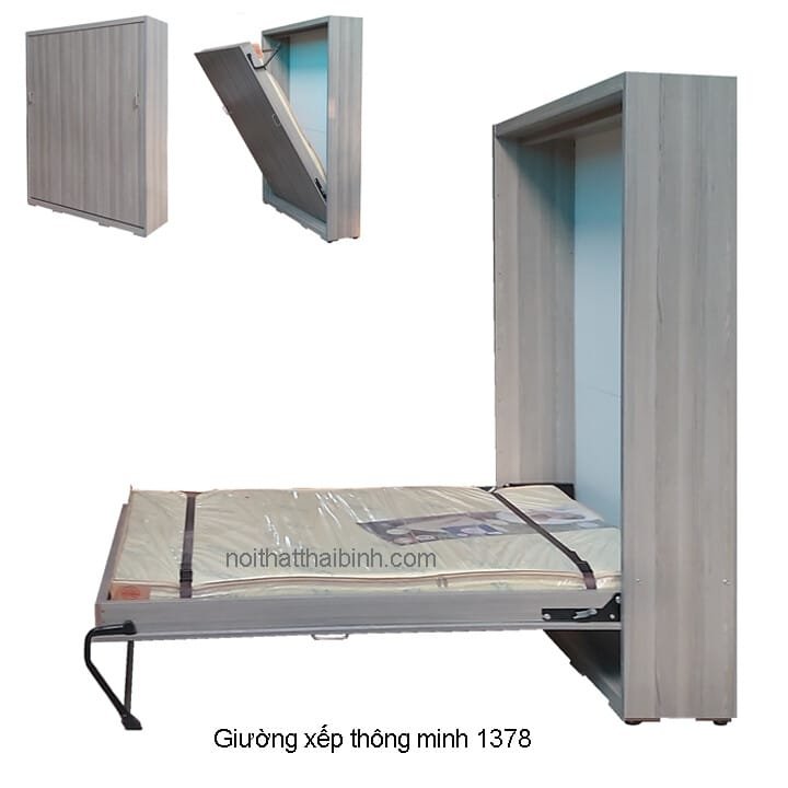 Giường xếp thông minh đẹp MS 1378 1 Giường xếp thông minh đẹp MS 1378