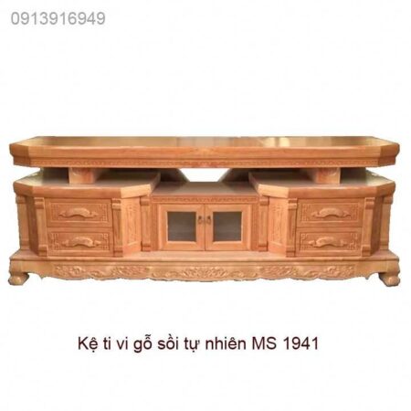 Kệ tivi gỗ sồi tự nhiên MS 1941