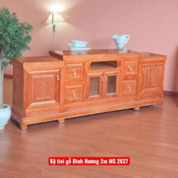 Kệ tivi gỗ Đinh Hương 2m MS 2627